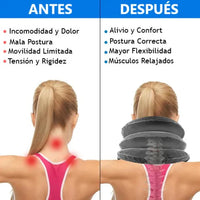 CORRECTOR CERVICAL PARA ALIVIO DE CERVICALES Y MIGRAÑA CERVIPRO