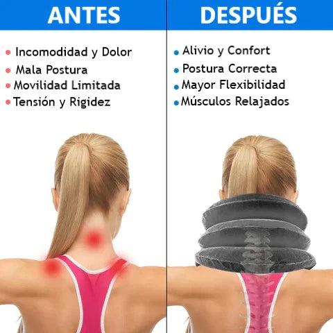 CORRECTOR CERVICAL PARA ALIVIO DE CERVICALES Y MIGRAÑA CERVIPRO