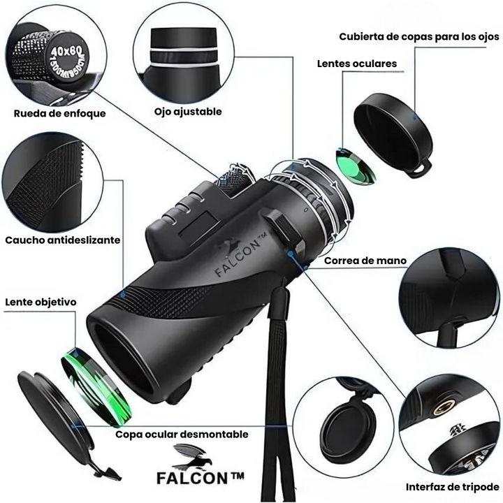 TELESCOPIO SUPER POTENTE FALCON®